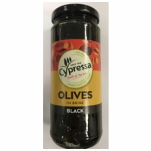 Cypressa Black Olives Jar 6x340g