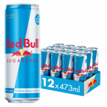 Red Bull Sugar Free Can 12x473ml