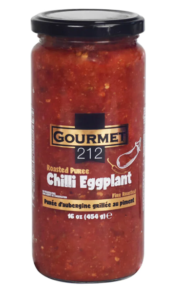 Gourmet Roasted Eggplant Puree With Chilli 6x454g