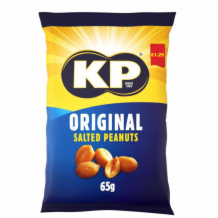 Kp Orig Salted Nuts Box 16x65g
