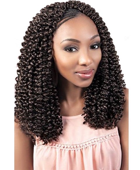 ANGELS BRAID COLLECTION SYN 3X MULTI PACK WATER WAVE BRAID 18 Color T1B/30 Hair for Braid Extensions Asetena Pa