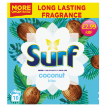 Surf Powder Coconut Bliss 7x10w