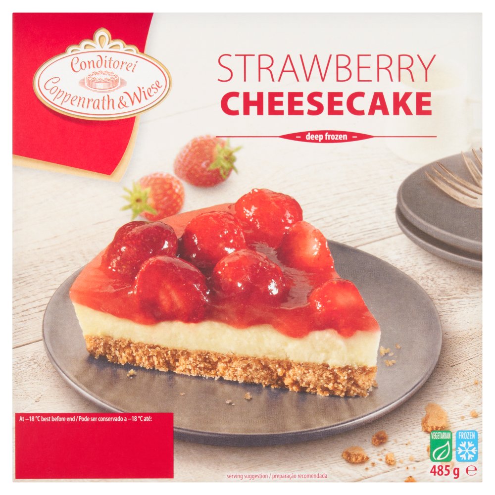 Conditorei Coppenrath & Wiese Strawberry Cheesecake 485g 485g × 1
