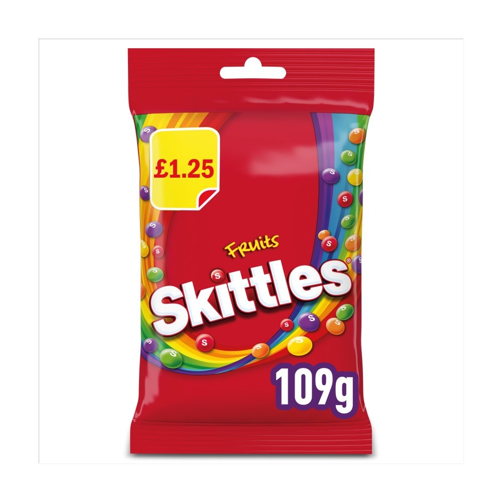 Skittles Fruit Treat Bag 14x109g