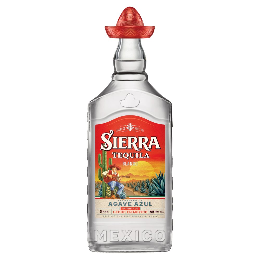 Sierra Tequila Blanco 70cl 70Cl × 6