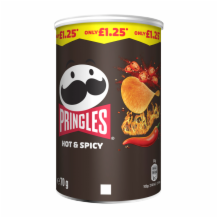 Pringles Hot & Spicy 12x70g