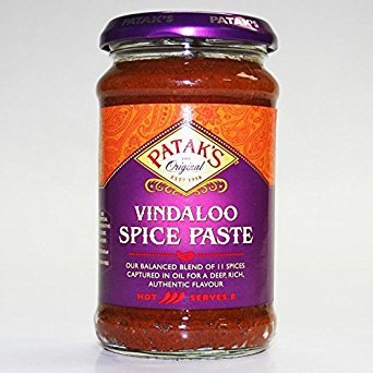 Pataks Vinadaloo Curry Std 6x283g