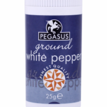 Pegasus Ground White Pepper 12x25g