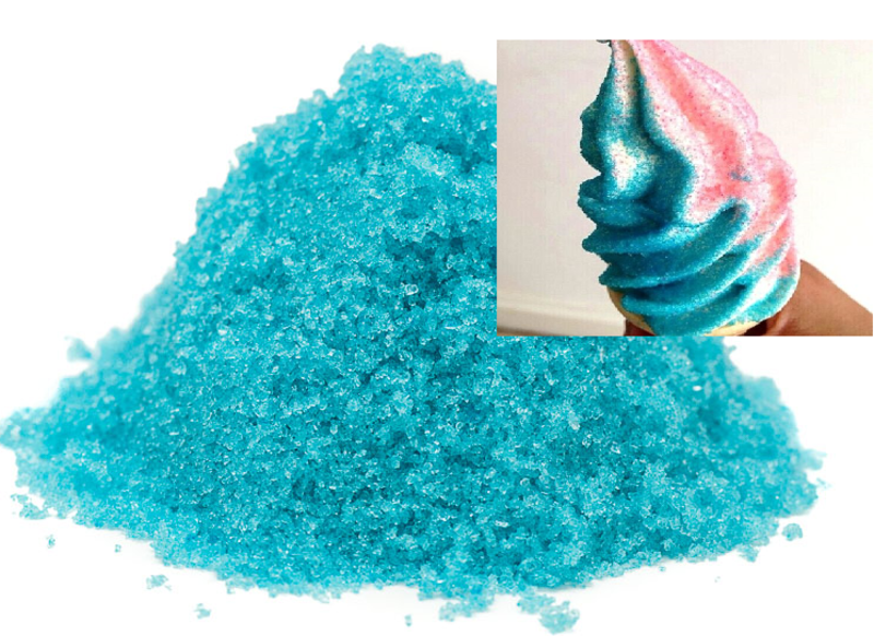 Blue Bubblegum Ice Cream Sherbet crystal UNIT 1x3kg . Packed 4 units to a case.
Unit Weight: 12.00 Kilos.