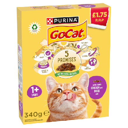 Go-cat Chicken&duck 6x340g