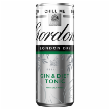 Gordons Gin & Diet Tonic 12x250ml