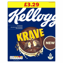 Kelloggs Krave Cookies & Cream 5x410g