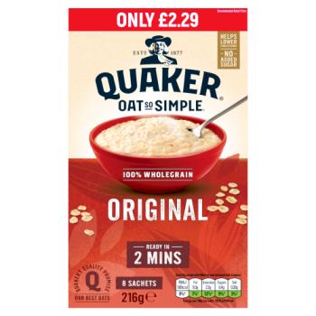 Quaker Oss Orig pk 8x27g