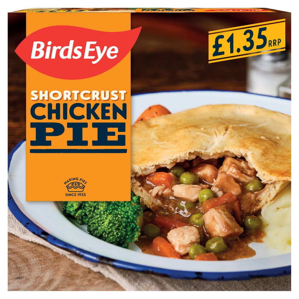 Birds Eye Shortcrust Chicken Pie 155g 155g × 1