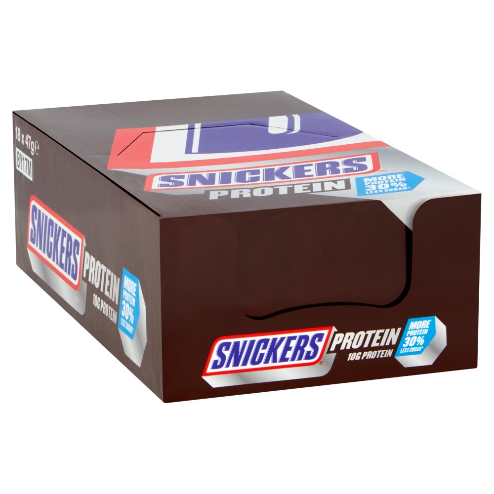 Snickers Protein Peanut & Caramel Milk Chocolate Bar 47g