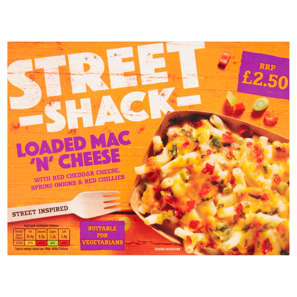 Street Shack Loaded Mac 'N' Cheese 300g 300g × 8