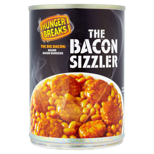 Hunger Breaks Bacon Burger And Beans 6x395g