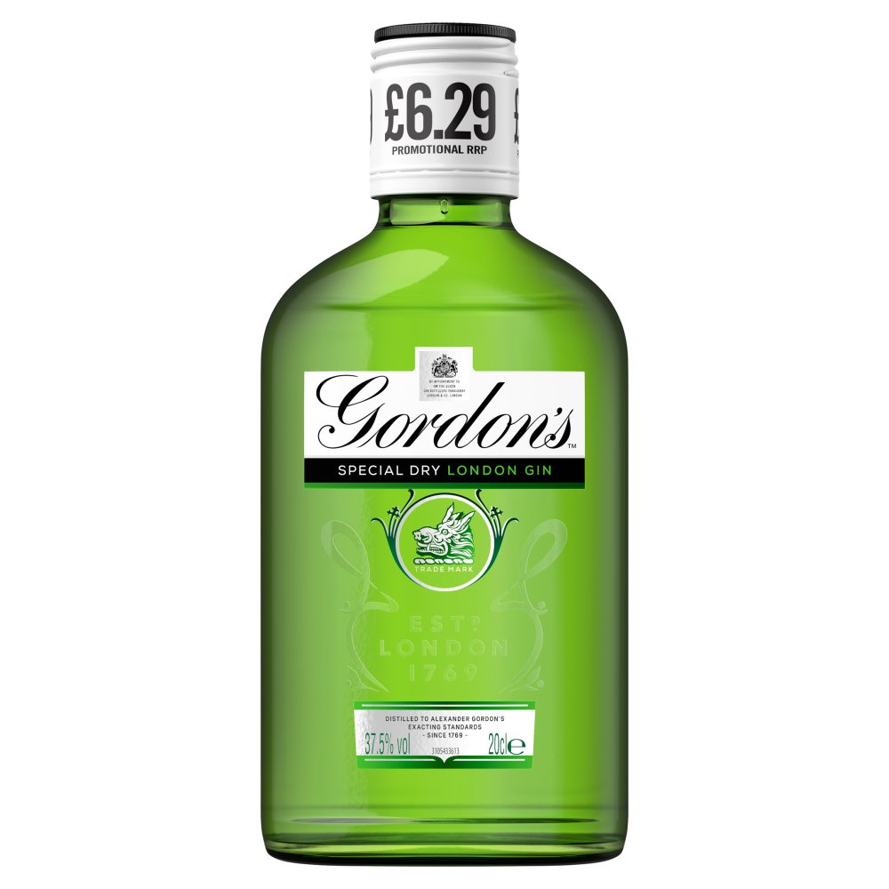 Gordon's London Dry Gin 20cl £6.29 20Cl × 1