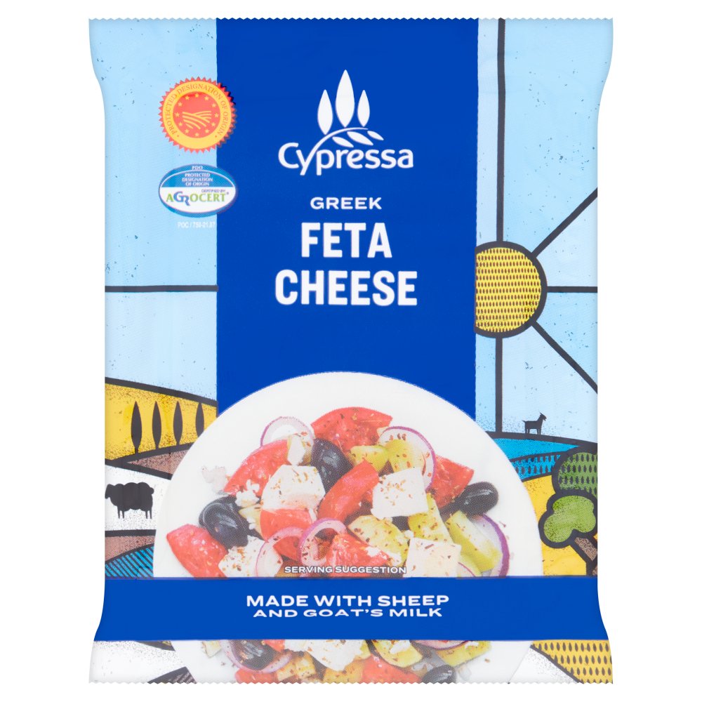 Cypressa Greek Feta Cheese 200g 200g × 6 × 1