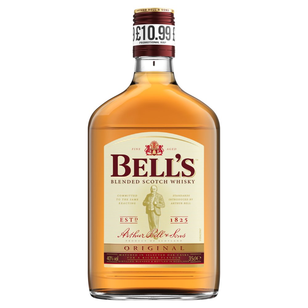 Bell's Original Blended Scotch Whisky 40% vol 35cl Bottle PMP £10.99 35Cl × 24