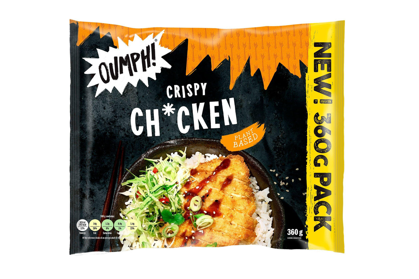 Oumph! Crispy Chicken Fillets 360g 10 x 360g Ready Meals Asetena Pa