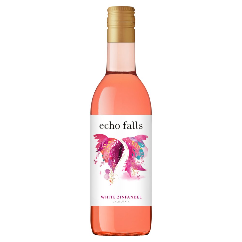 Echo Falls White Zinfandel Rosé Wine 187ml 187.5ml × 12 × 1
