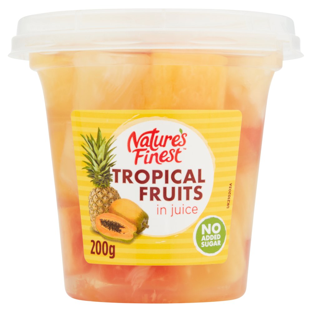 Nature's Finest Tropical Fruits in Juice 200g 200g × 1