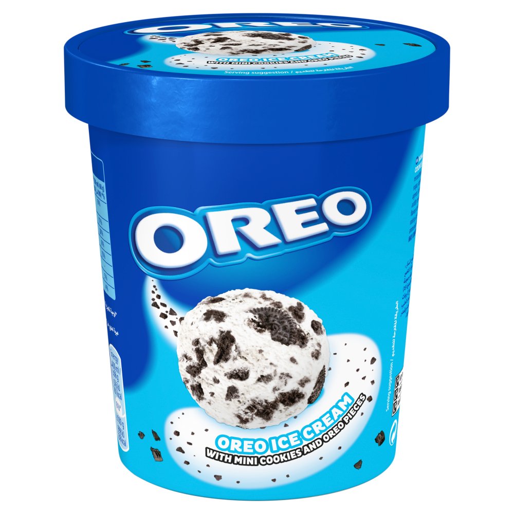 Oreo Ice Cream Tub 480ml 480ml × 1