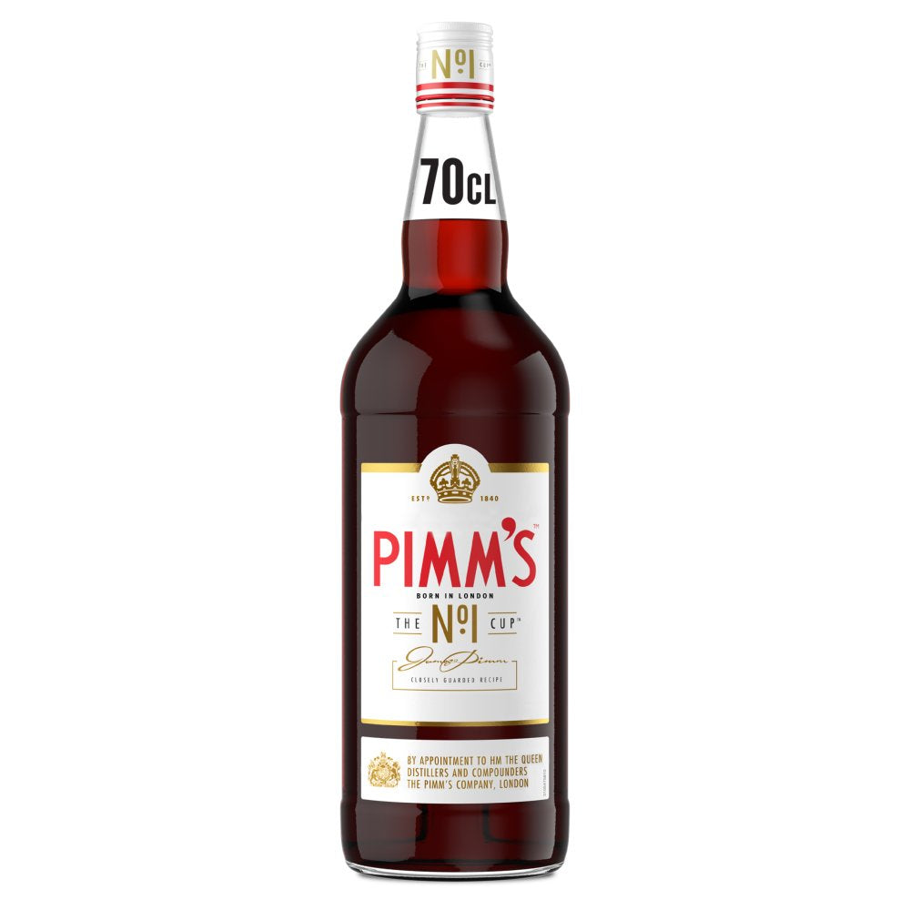 Pimm's Original No. 1 Cup Gin Based Liqueur 25% vol 70cl Bottle 70Cl × 6