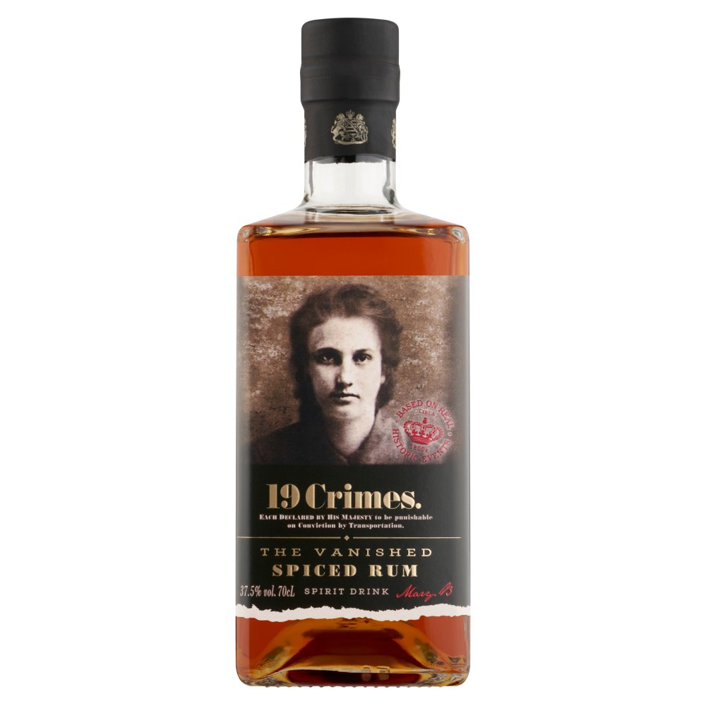 19 Crimes The Vanished Spiced Rum 70cl 70Cl × 1