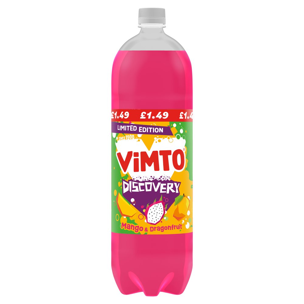 Vimto Discovery Mango&dragon Fruit 8x2ltr
