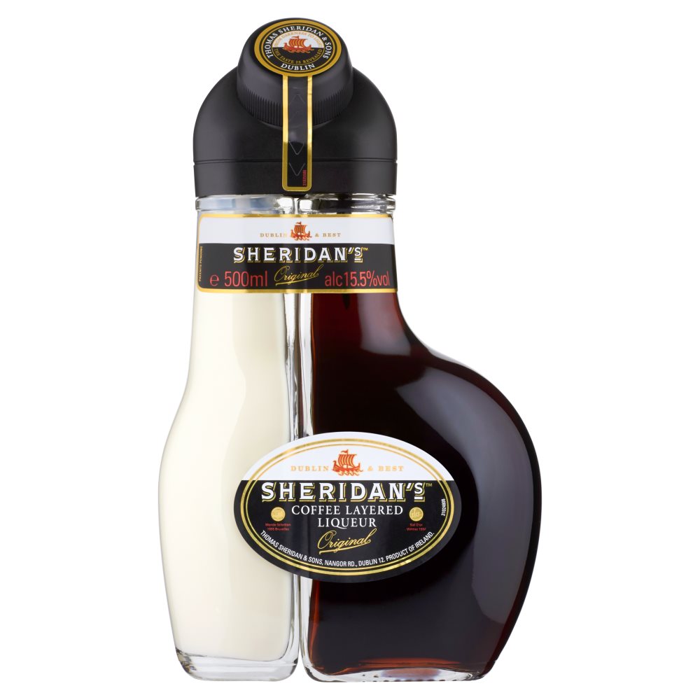 Sheridan's Coffee Layered Liqueur 500ml 50Cl × 6