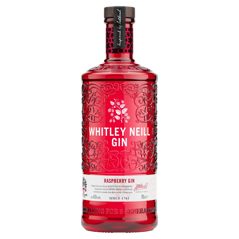 Whitley Neill Raspberry Gin 70cl 70Cl × 6