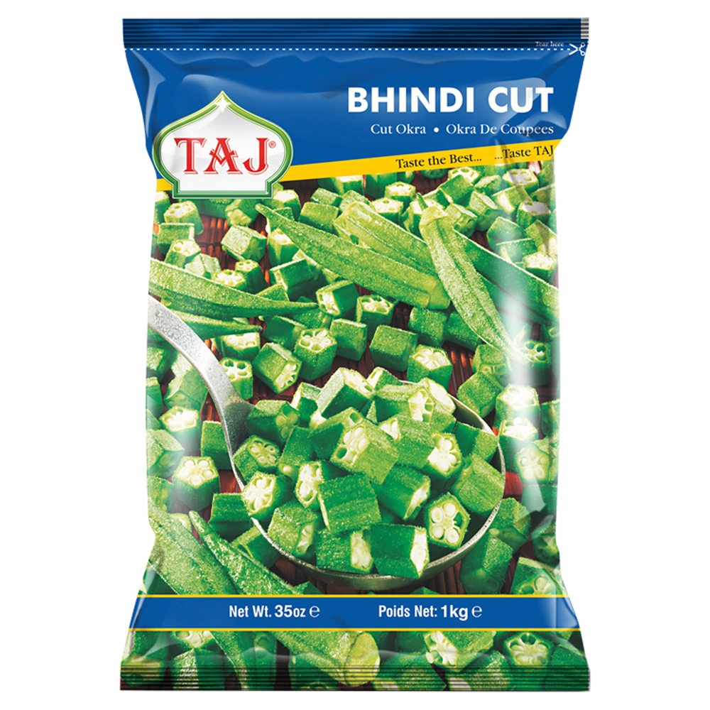 Taj Cut Okra 1kg 1Kg × 1