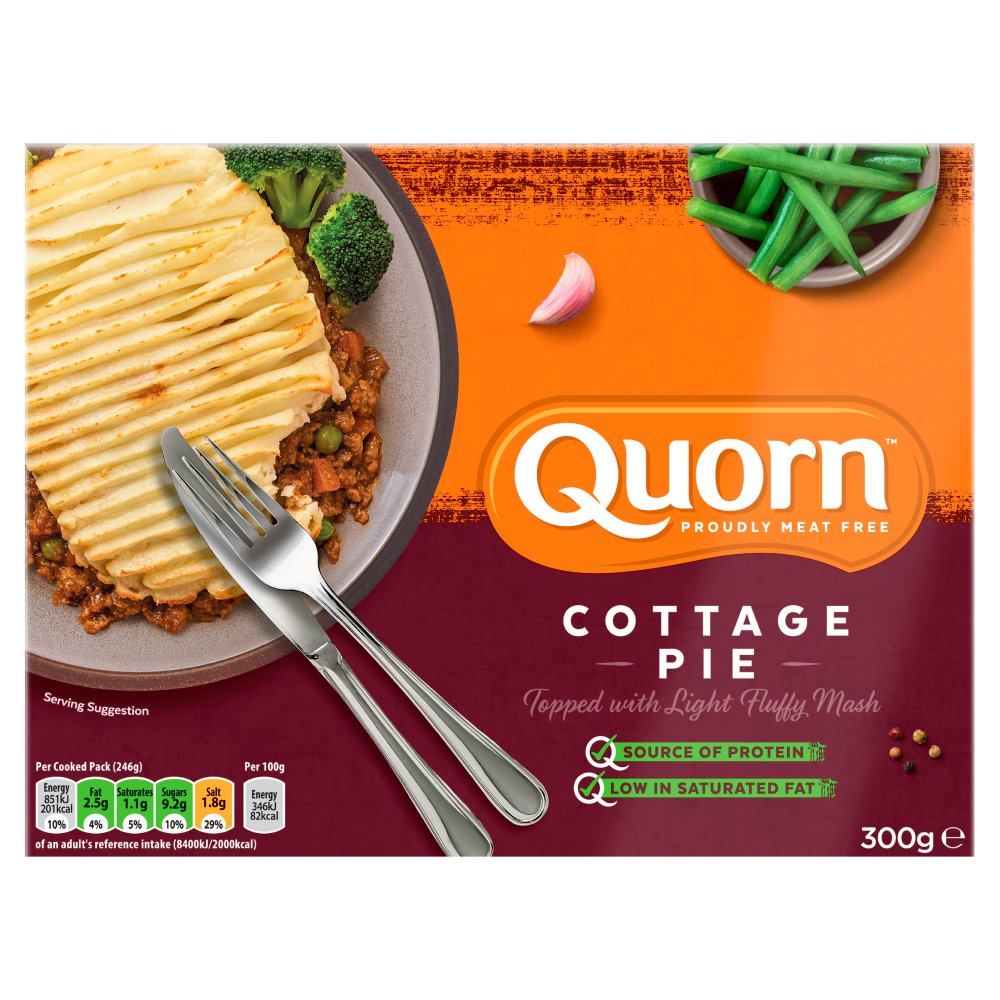 Quorn Cottage Pie Ready Meal 300g 300g × 1 Ready Meal Bundles Asetena Pa