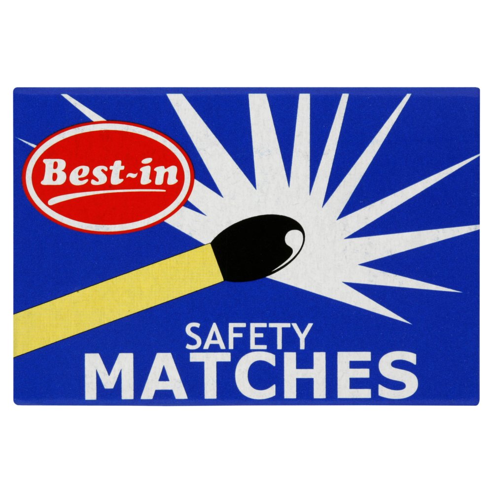 Best-in 40 Safety Matches Box × 100 × 1
