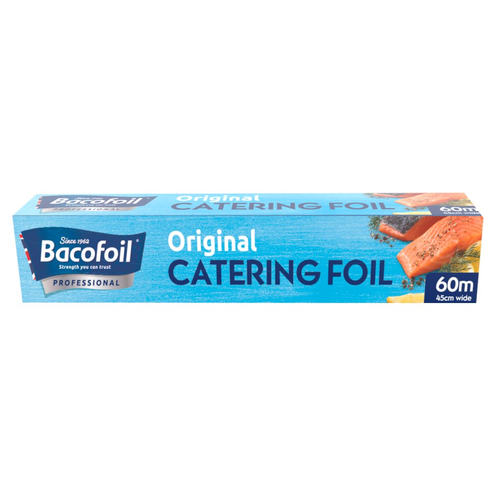 Bacofoil® Professional Original Catering Foil 45cm x 60m 60M × 6