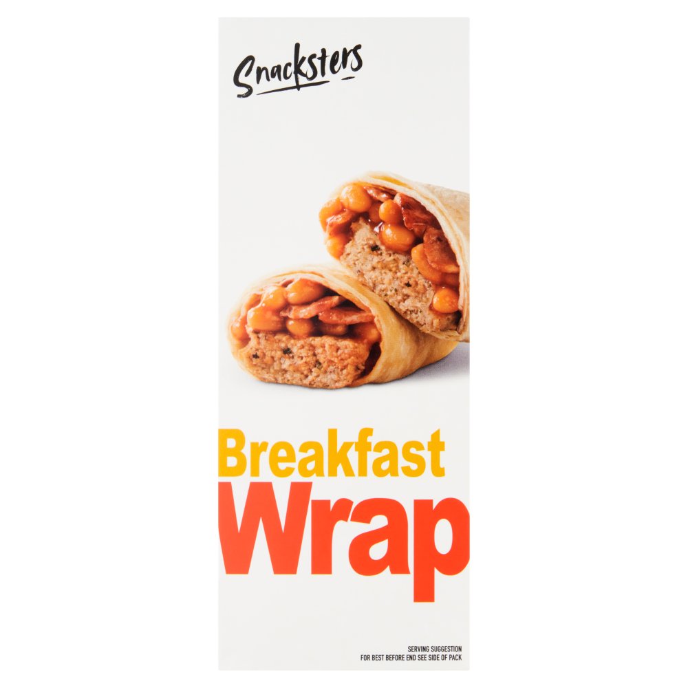 Snacksters Breakfast Wrap 163g 163g × 1