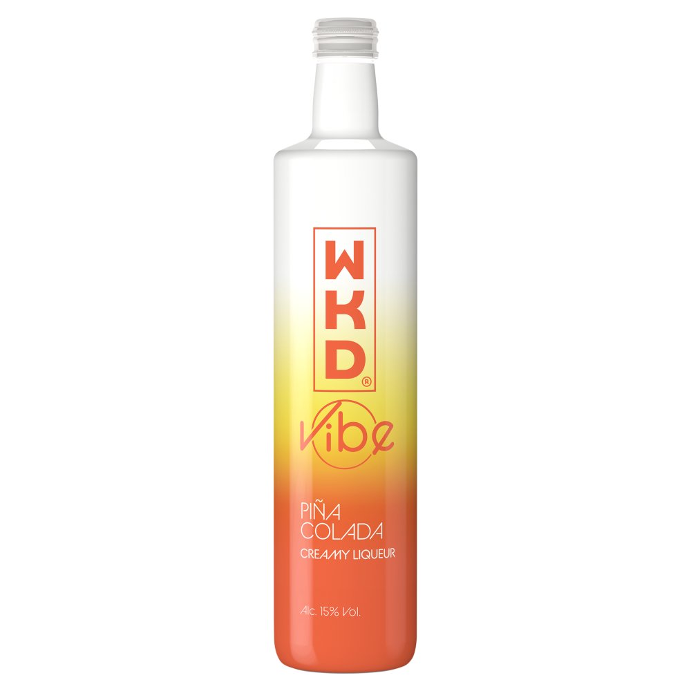 WKD Vibe Piña Colada Creamy Liqueur 500ml 50Cl × 1