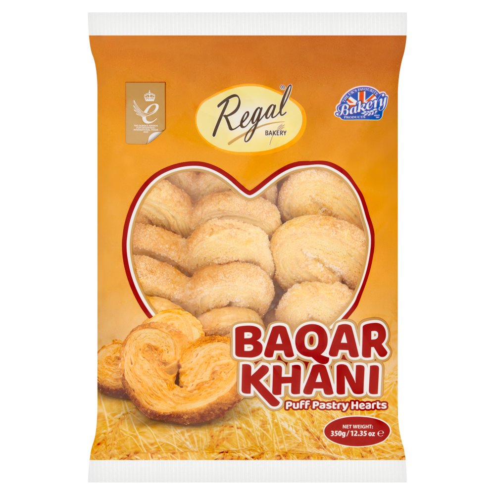 Regal BAKERY Baqar Khani Puff Pastry Hearts 350g 350g × 1