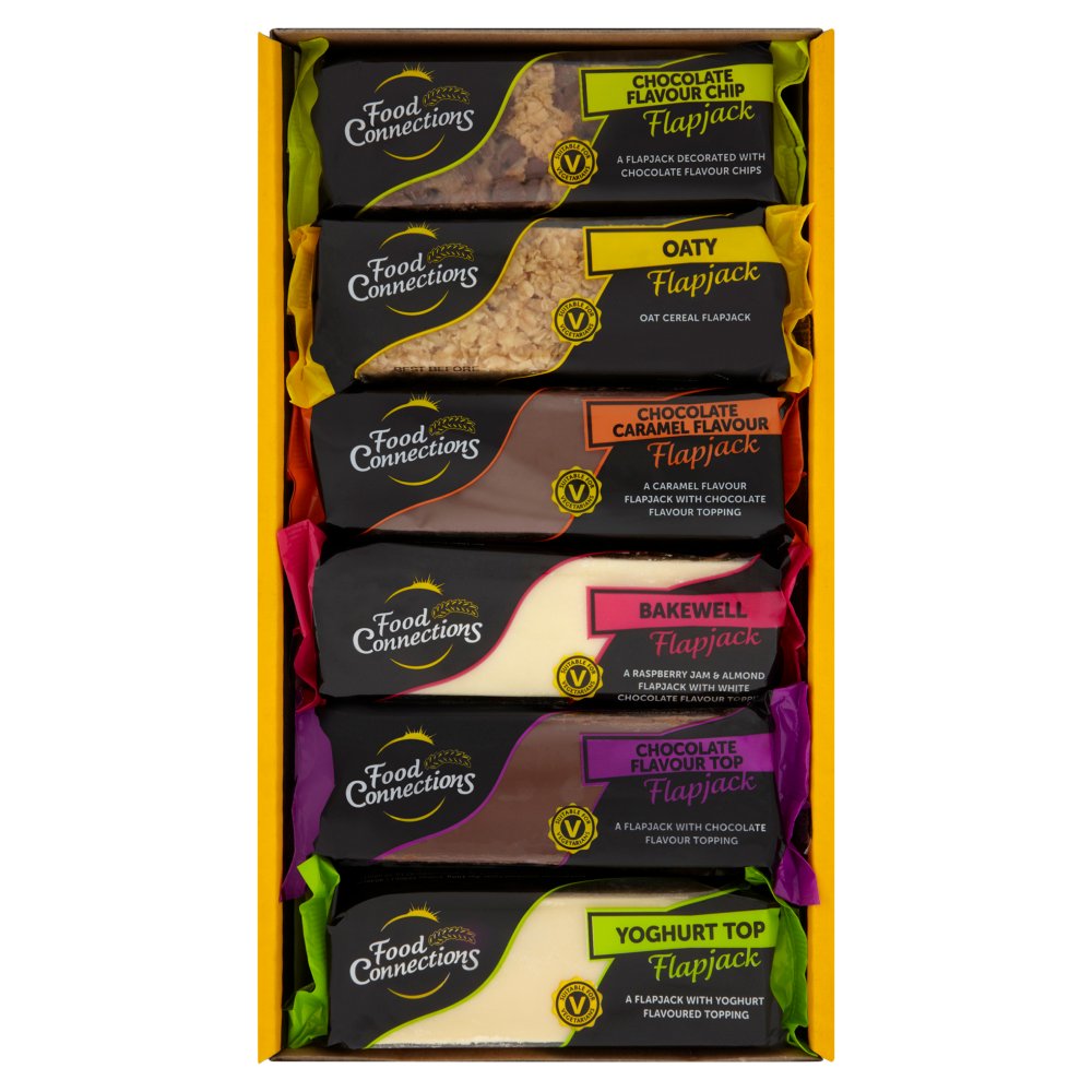 Food Connections Luxury Mixed Case 30 Flapjacks 30s × 30 × 1