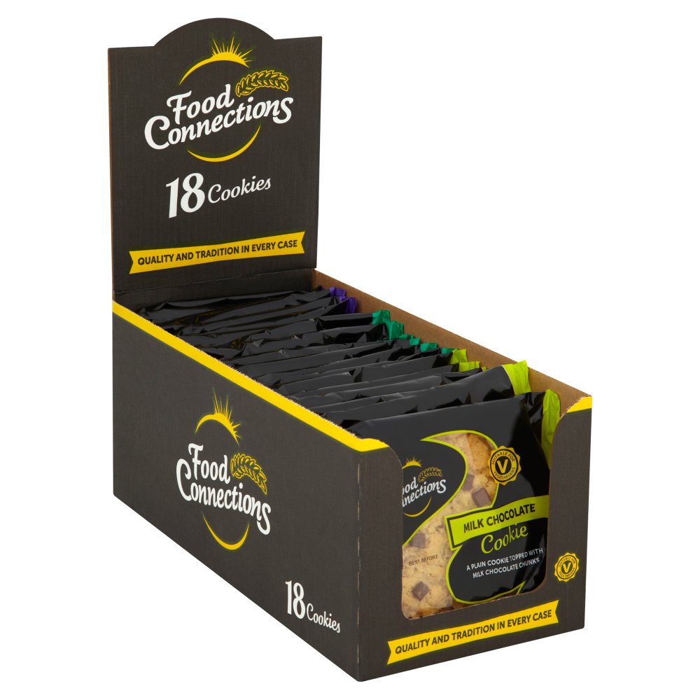 Food Connections 18 Large Cookies Each × 18 × 1