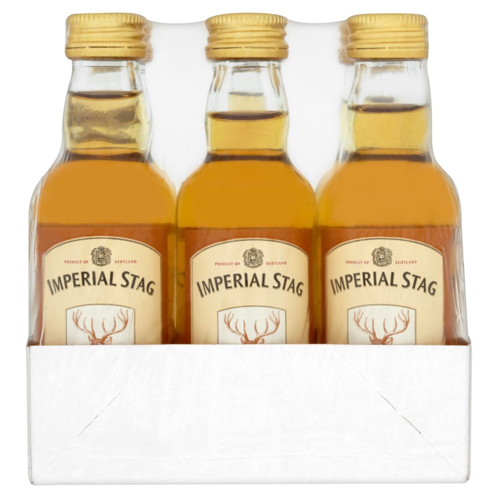 Imperial Stag Finest Scotch Whisky 6 x 5cl 5Cl × 6 × 16