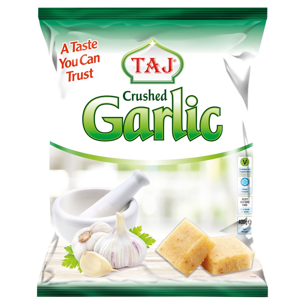 Taj Crushed Garlic 400g 400g × 1