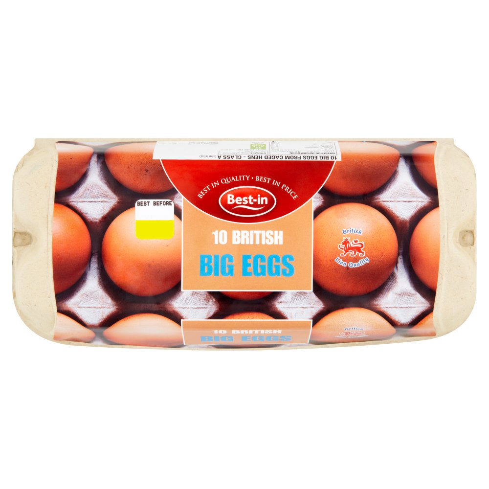 Best-in 10 British Big Eggs 10s × 1