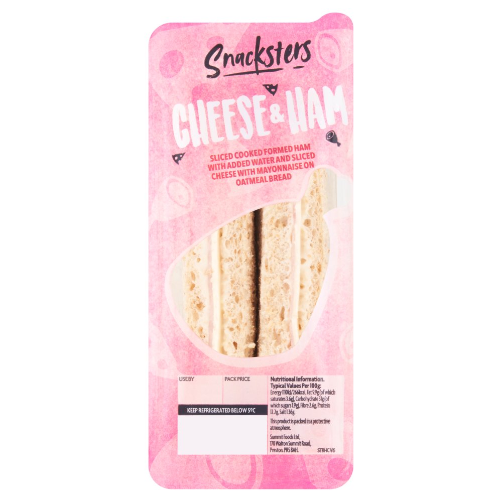 Snacksters Cheese & Ham 147g × 1