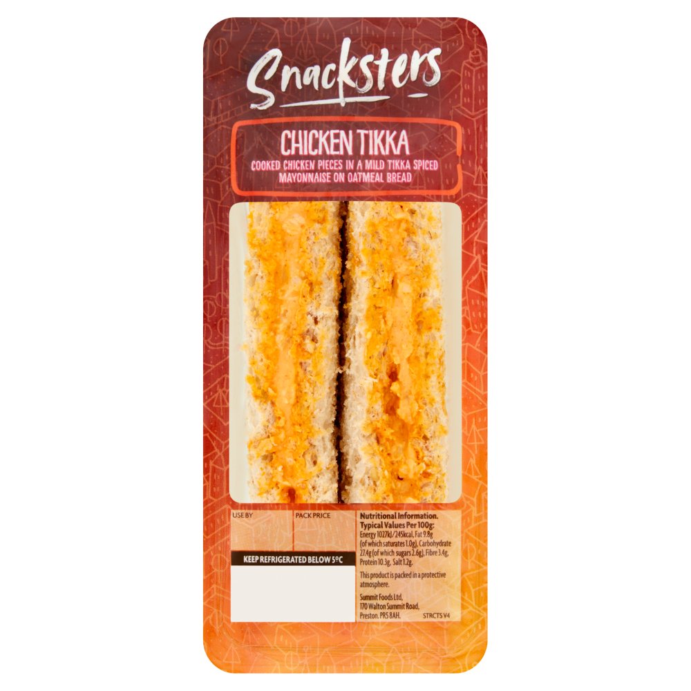 Snacksters Chicken Tikka 147g × 1