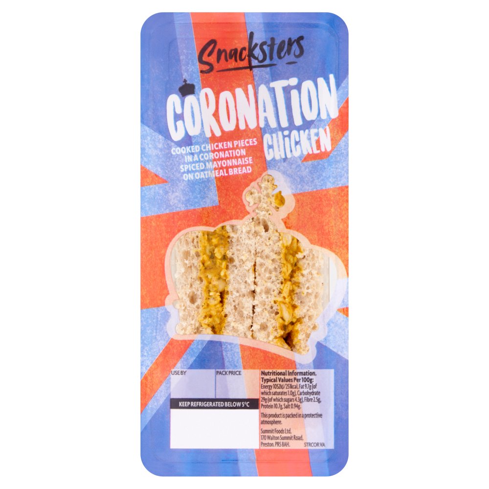 Snacksters Coronation Chicken 147g × 1