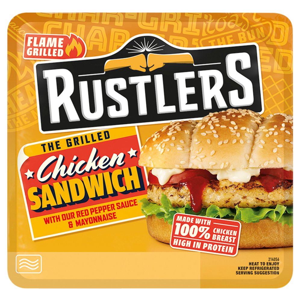 Rustlers The Grilled Chicken Sandwich 150g 150g × 1