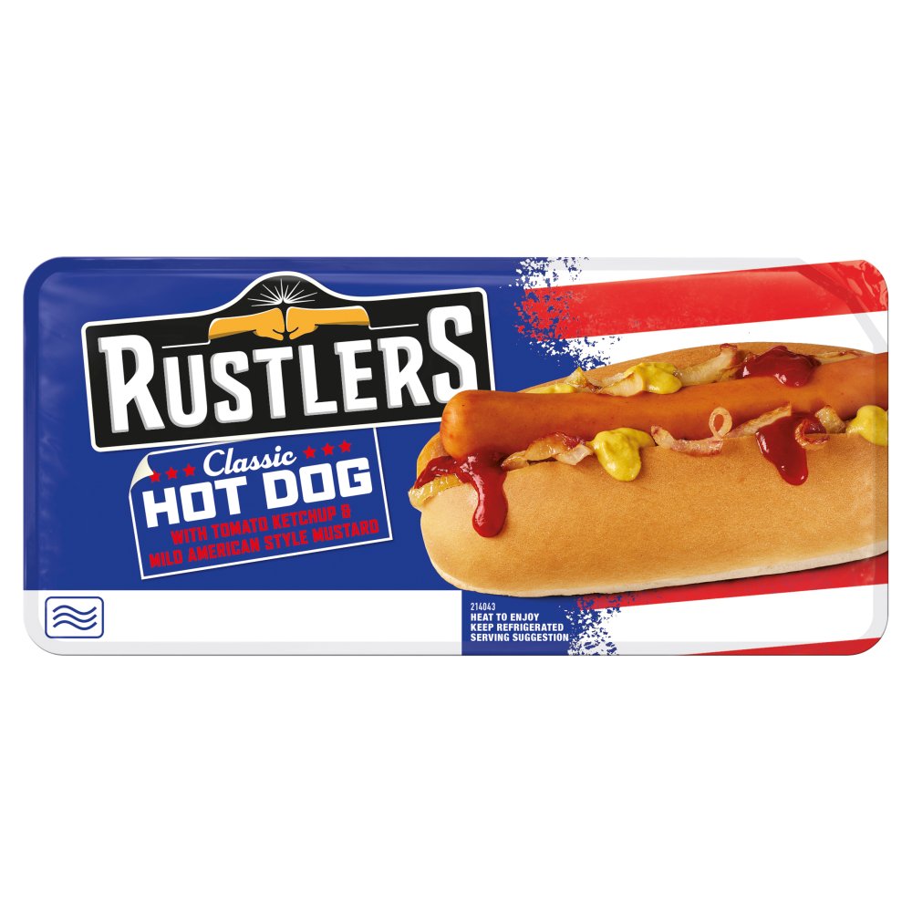Rustlers Classic Hot Dog 146g 160g × 1